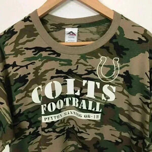 Colts NFL Football Peyton Manning L Men T-Shirt